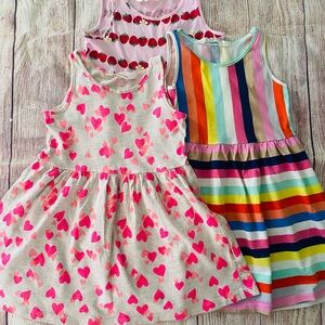 H&M Summer Dress Bundle - 3 Adorable Tank Dresses (2-4 Years)